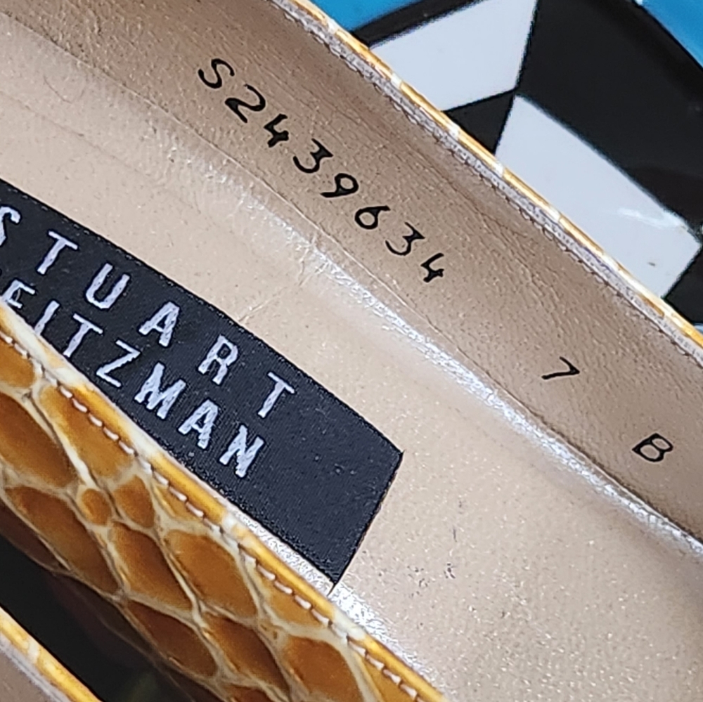 Stuart Weitzman Snake Embossed Pump - image 6